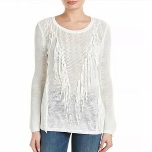 sandro 2 fringe Knit Sweater